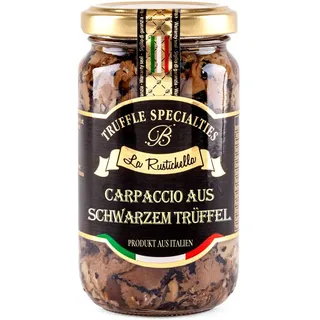La Rustichella Carpaccio Aus Schwarzem Trüffel, 180 g