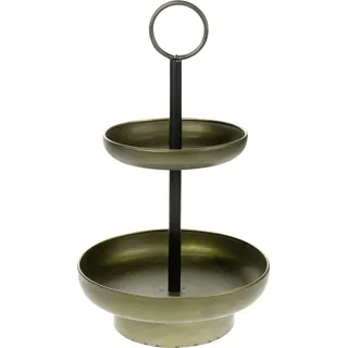 Dijk Natural Dijk Etagere bronze aus Metall Ø 25.5 x 42.5 cm