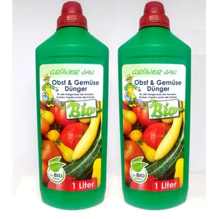 Grüner Jan - 12x 1l Bio Obst Tomaten Gurken Paprika Kräuter