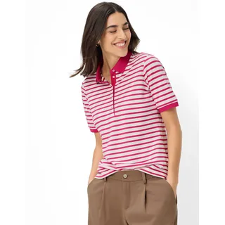 Brax Damen Polo Style CLEO raspberry sorbet, Rosa, Gr. 34