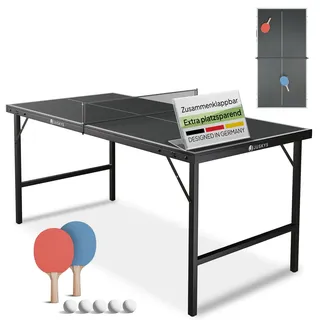 Juskys Mini Tischtennisplatte Flexi