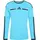 langarm Schiedsrichtertrikot Herren Bright cyan/black L