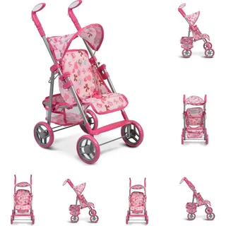 Moni Puppenwagen Flower Garden