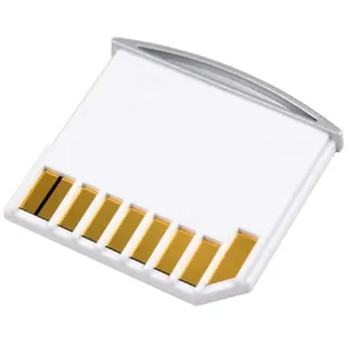 cablecc Micro SD TF auf SD Card Kit Mini Adapter für zusätzlichen Speicher Air/Pro/Retina Weiß