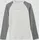 Longsleeve im Colour-Blocking-Stil mit Stickerei-Detail grau creme 170/176