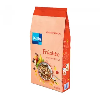 Kölln Müsli Früchte Hafer 10133000 1.700g ohne Zuckerzusatz 4000540211337 Kölln 4 Stück