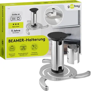 goobay 51905 Zimmerdecke, Silber