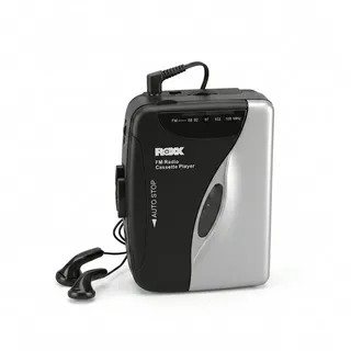 Roxx PCP 300 Tragbarer Kassettenspieler Schwarz/Silber
