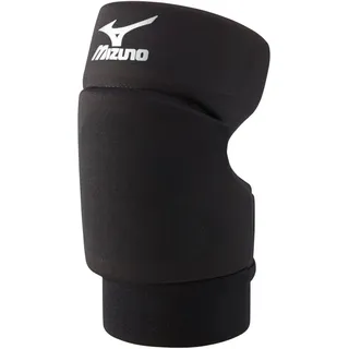 Mizuno Open Back Knieschoner 09 Knieschutz 2 Stück Schwarz XXL