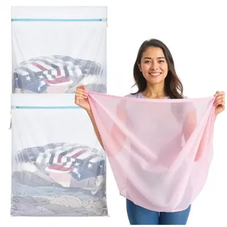 TK Gruppe Timo Klingler Wäschenetz 2x XXL 60x90 cm Set