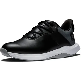 Footjoy Prolite Herren-Golfschuh im Vorjahresstil, schwarz/grau/weiß, 9.5 Wide - 43 EU Weit