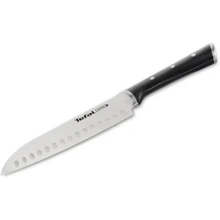Tefal Ice Force Santokumesser 18 cm Schwarz/Edelstahl