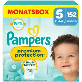 Pampers Premium Protection Gr. 5 (11-16 kg) 152 St.