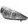 TYC Hauptscheinwerfer Peugeot 206 Rechts Halogen