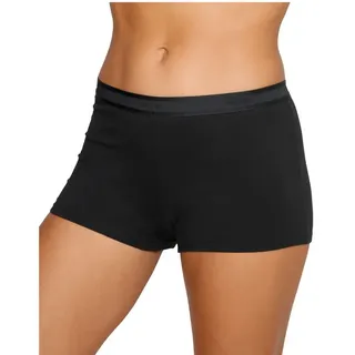 H.I.S. H.I.S Boxershorts Damen grau meliert, weiß, schwarz Gr.32/34