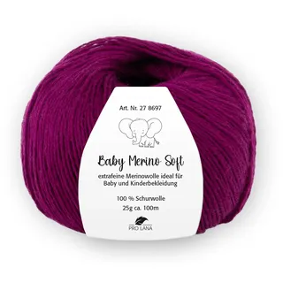 Pro Lana Baby Merino Soft 38 - bordeaux