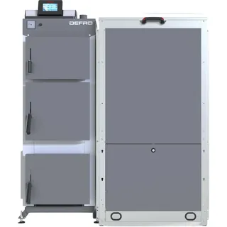 Defro Komfort Ekopell 25 kW mit Scheitholzfunktion