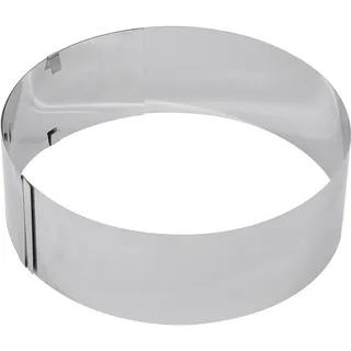 Testrut Tortenring Backform, Silber,