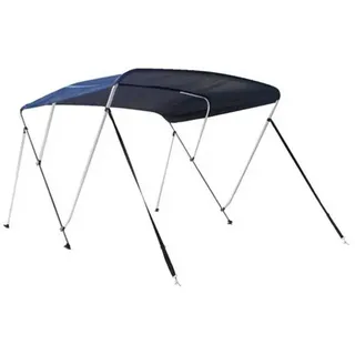 Talamex Bimini Top Deluxe 3-bogen-sonnensegel - Navy Blue - 183 x 231-243 x 117 cm