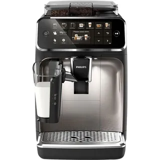 Philips 5400 Series LatteGo EP5447/90 Schwarz/Chrom