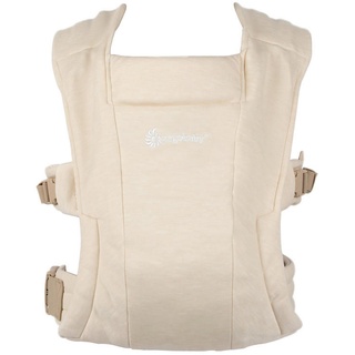 Ergo Baby Babytrage Embrace, Creme, Textil, 17.4x12.4x26.5 cm, unisex, AGR-geprüft, Bauchtragefunktion, Schultergurte über Kreuz tragbar, Kindersitze, Babytragen