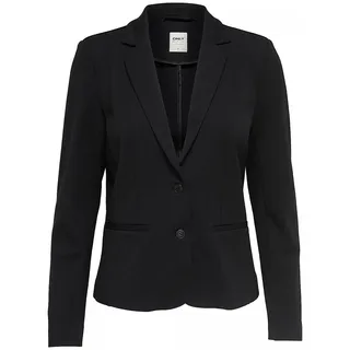 Only Blazer mit Label-Details Modell 'Poptrash', in schwarz, S