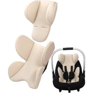 Babyautositz Kissen | Sitzverkleinerer Für Hochstuhl | Extra Weiches Autositz-Einsatzkissen | Neugeboreneneinsatz Babyschale | Sitzverkleinerer Für Alle Kinderwagen, Babyschale Und Autositze