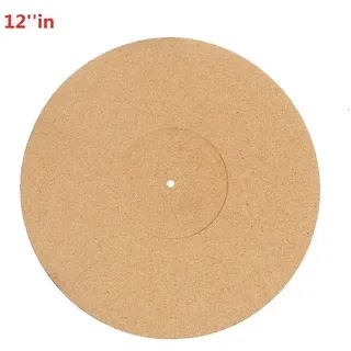 Mm Kork-schallplattenunterlage, Antistatisch, Flach, Weich, Slipmat-matte Für Schallplatten