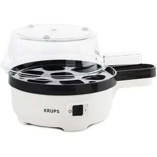 Krups EG2331 7 Eier + Messbecher Weiß/Schwarz
