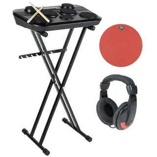 FAME Digital Drums, E-Drums, Digital Drums, DD-380 incl. Stand Bundle - Digital Drum-Set