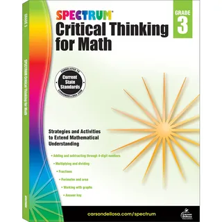 Spectrum Critical Thinking for Math, Grade 3: Volume 45