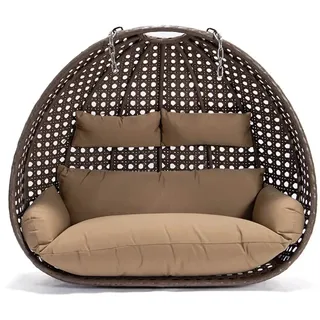 Home Deluxe Twin Korb Braun