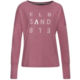 ELBSAND Longsleeve mauve meliert M