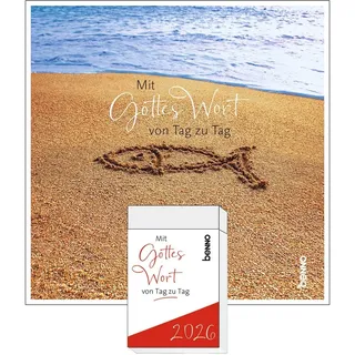 St. Benno Mit Gottes Wort von Tag zu Tag 2026: Tagesabreißkalender