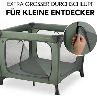 hauck Sleep N Play SQ Set Dark Green, Dunkelgrün