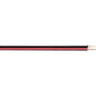 TME KLC2-25 RSL - Lautsprecherkabel CCA-Leiter, 2x1,5mm2, rot/schwarz, 25m-Ring