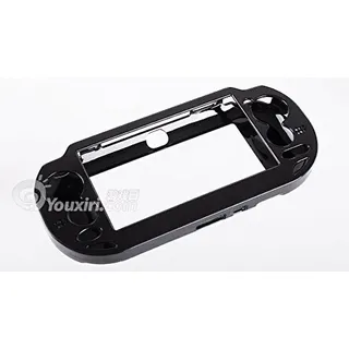 Szjay ® Hartschalen-Schutzhülle für PlayStation Ps Vita 1000, Aluminium, Schwarz