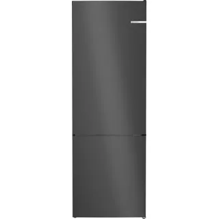 Bosch Serie 4 KGN492XCF Kühl-Gefrierkombination (440 l, 2030 mm hoch, Schwarz)