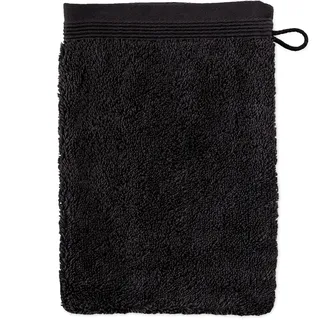 Waschhandschuh 15 x 20 cm black