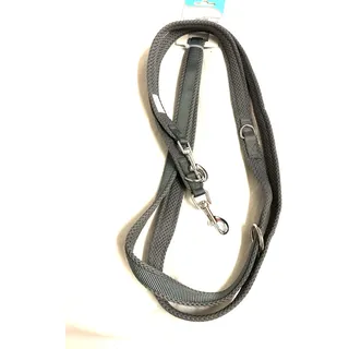 Petlando Mesh verstellbare Führleine Anthrazit M