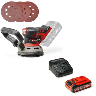 Einhell Professional Akku-Exzenterschleifer TP-RS 18/32 Li BL Power X-Change (18 V, Brushless, 3,2 mm Schwingkreis, 125 mm Schleifteller, inkl. Schleifpapier, 4,0 Ah PLUS Akku)