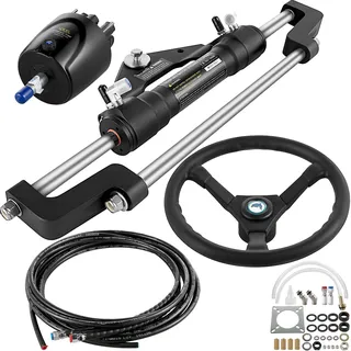 Vevor Hydraulisches Bootslenkungsset 13,5 Zoll Aluminiumlegierung