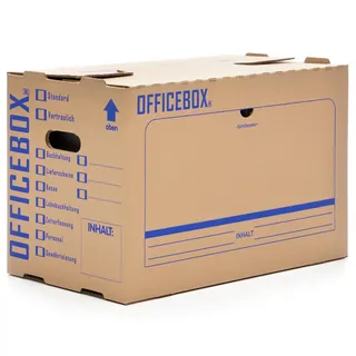 KK Verpackungen Archivbox 5 Stück Braun
