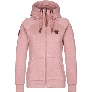 Naketano Damen Sweatjacke, schmutzmuschi pink-melange, XS - XS