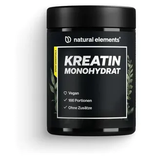 Natural Elements Kreatin Monohydrat neutral Pulver 500 g