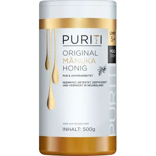 ecotrade GmbH PURITI Manuka-Honig MGO 100+ aus Neuseeland 500 g