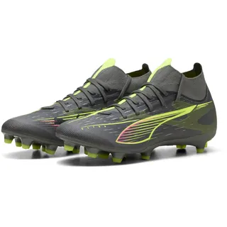 Puma Ultra 5 Match+ AG/FG Damen Matte Aged Silver/Yellow Alert 37