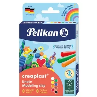 Pelikan Knete Creaplast 160 g 8 Farben