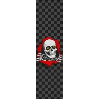 Powell Peralta Ripper Checker Grey 9"x33" Grip Skateboard