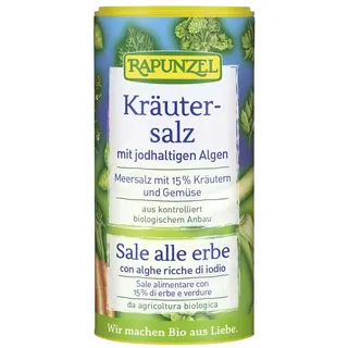 RAPUNZEL Kräutersalz jodiert mit 15% Kräutern & Gemüse bio 125g